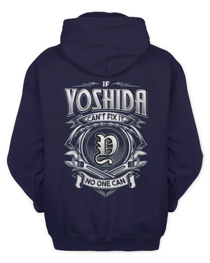 YOSHIDA AP81-K4-626 - Personalized Ahmed Quote Apparel “If Ahmed Can't Fix It, No One Can” - Unisex Hoodie - Navy