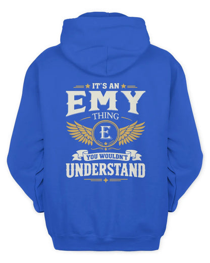 EMY KT06-M008 It’s a [NAME] Thing – You Wouldn’t Understand | Personalized Vintage T-Shirt - Unisex Hoodie - Royal