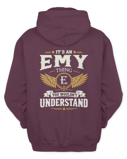 EMY KT06-M008 It’s a [NAME] Thing – You Wouldn’t Understand | Personalized Vintage T-Shirt - Unisex Hoodie - Maroon