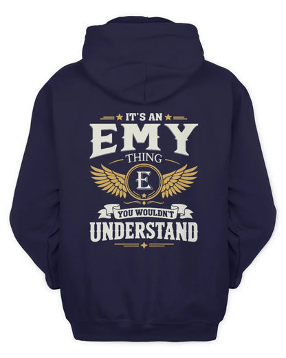 EMY KT06-M008 It’s a [NAME] Thing – You Wouldn’t Understand | Personalized Vintage T-Shirt - Unisex Hoodie - Navy