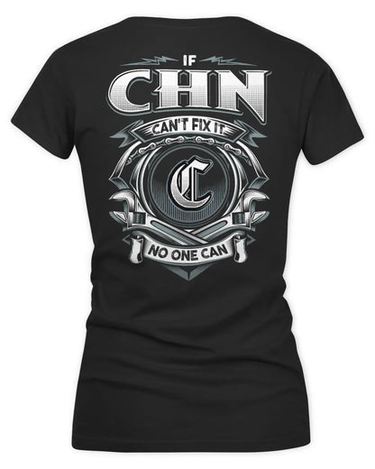 CHN AP81-K4-626 - Personalized Ahmed Quote Apparel “If Ahmed Can't Fix It, No One Can” - Women's V-Neck T-Shirt - Black
