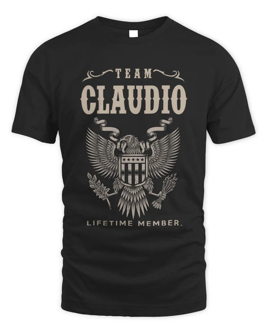 CLAUDIO TP06-K82 – Personalized Classic Style Apparel “Team NAME Lifetime Member”
