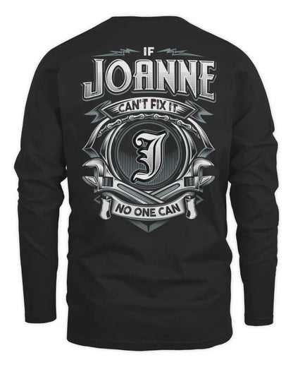 JOANNE AP81-K4-626 - Personalized Ahmed Quote Apparel “If Ahmed Can't Fix It, No One Can” - Men's Long Sleeved T-Shirt - Black