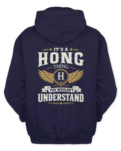 HONG KT06-M008 It’s a [NAME] Thing – You Wouldn’t Understand | Personalized Vintage T-Shirt - Unisex Hoodie - Navy