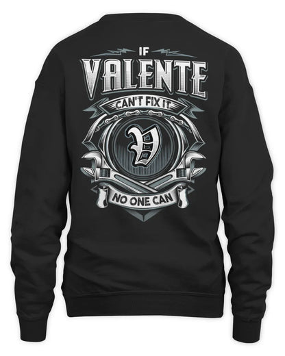 VALENTE AP81-K4-626 - Personalized Ahmed Quote Apparel “If Ahmed Can't Fix It, No One Can” - Unisex Sweatshirt - Black
