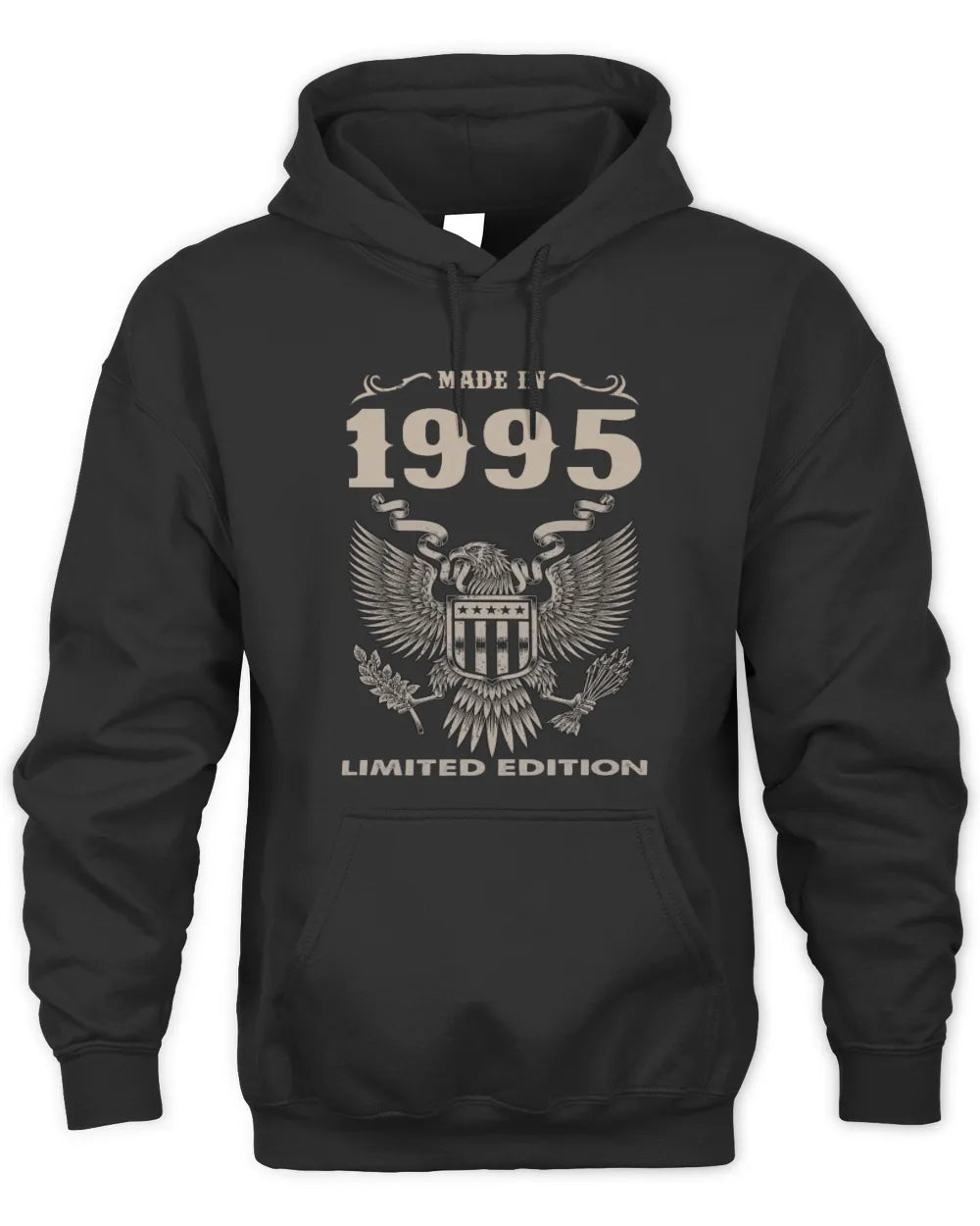 1995 HH89-K2 – Classic Birth Year Limited Edition T-Shirt - Unisex Hoodie - Black