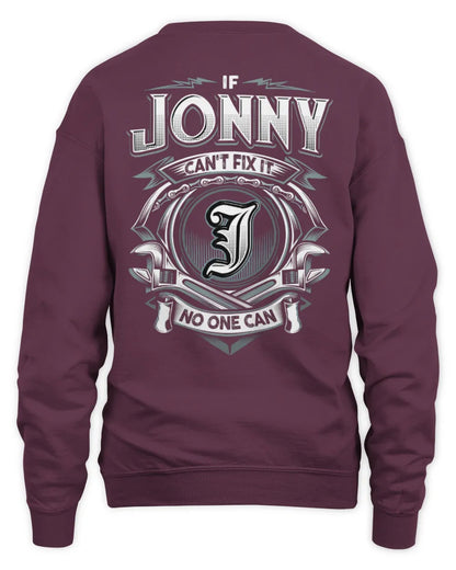 JONNY AP81-K4-626 - Personalized Ahmed Quote Apparel “If Ahmed Can't Fix It, No One Can” - Unisex Sweatshirt - Maroon