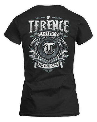 TERENCE AP81-K4-626 - Personalized Ahmed Quote Apparel “If Ahmed Can't Fix It, No One Can” - Women's Standard T-Shirt - Black