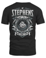 STEPHENS AP81-K4-626 - Personalized Ahmed Quote Apparel “If Ahmed Can't Fix It, No One Can” - Unisex Standard T-Shirt - Black
