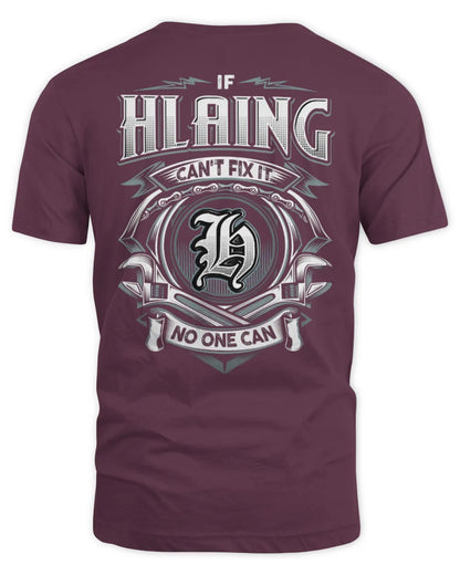 HLAING AP81-K4-626 - Personalized Ahmed Quote Apparel “If Ahmed Can't Fix It, No One Can” - Unisex Standard T-Shirt - Maroon