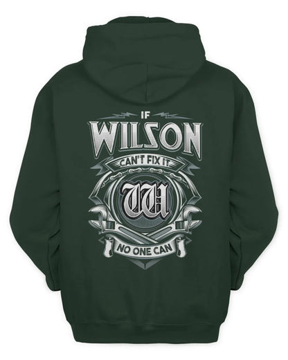 WILSON AP81-K4-626 - Personalized Ahmed Quote Apparel “If Ahmed Can't Fix It, No One Can” - Unisex Hoodie - Forest Green