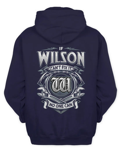 WILSON AP81-K4-626 - Personalized Ahmed Quote Apparel “If Ahmed Can't Fix It, No One Can” - Unisex Hoodie - Navy