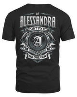 ALESSANDRA AP81-K4-626 - Personalized Ahmed Quote Apparel “If Ahmed Can't Fix It, No One Can” - Unisex Standard T-Shirt - Black