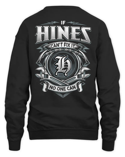 HINES AP81-K4-626 - Personalized Ahmed Quote Apparel “If Ahmed Can't Fix It, No One Can” - Unisex Sweatshirt - Black