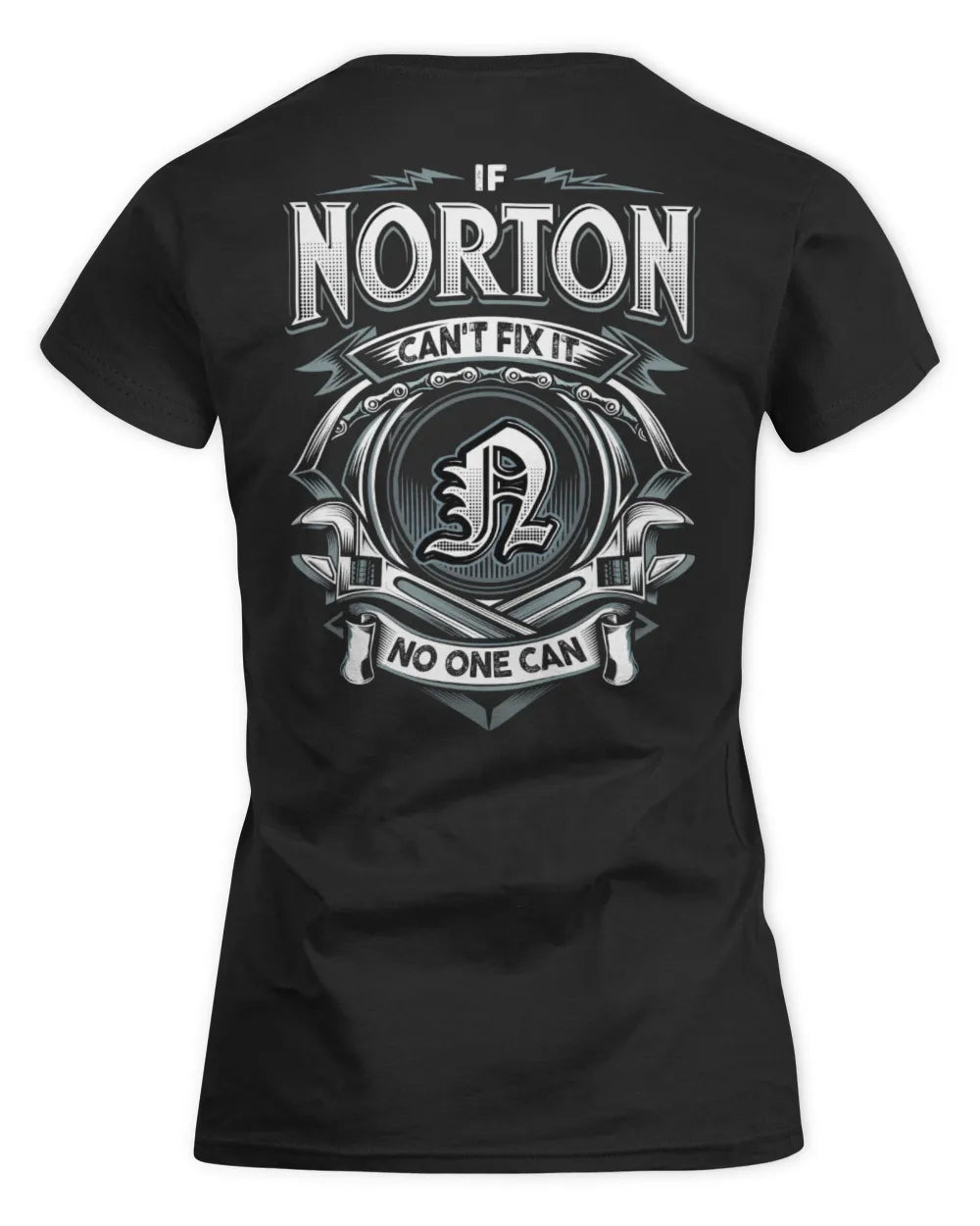NORTON AP81-K4-626 - Personalized Ahmed Quote Apparel “If Ahmed Can't Fix It, No One Can” - Women's Standard T-Shirt - Black