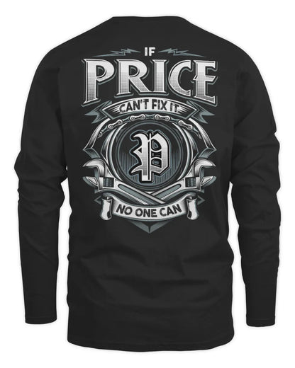 PRICE AP81-K4-626 - Personalized Ahmed Quote Apparel “If Ahmed Can't Fix It, No One Can” - Men's Long Sleeved T-Shirt - Black