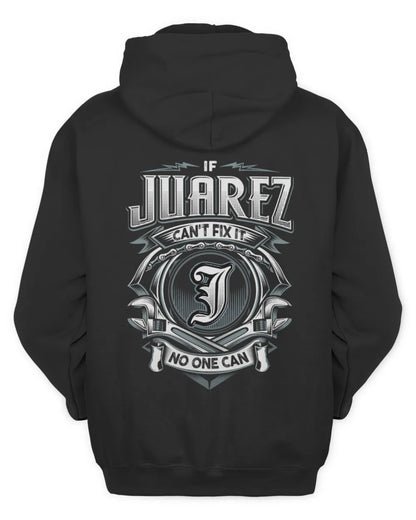 JUAREZ AP81-K4-626 - Personalized Ahmed Quote Apparel “If Ahmed Can't Fix It, No One Can” - Unisex Hoodie - Black