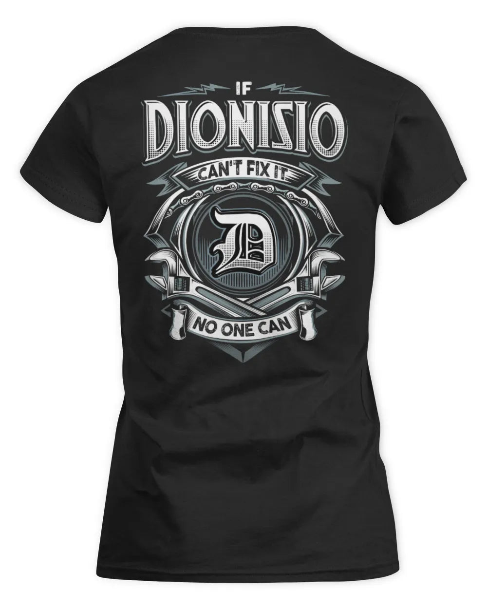 DIONISIO AP81-K4-626 - Personalized Ahmed Quote Apparel “If Ahmed Can't Fix It, No One Can” - Women's Standard T-Shirt - Black
