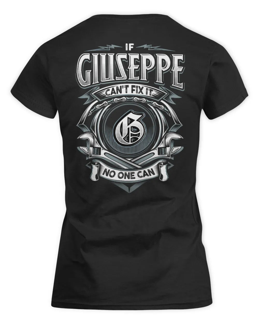 GIUSEPPE AP81-K4-626 - Personalized Ahmed Quote Apparel “If Ahmed Can't Fix It, No One Can” - Women's Standard T-Shirt - Black