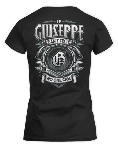 GIUSEPPE AP81-K4-626 - Personalized Ahmed Quote Apparel “If Ahmed Can't Fix It, No One Can” - Women's Standard T-Shirt - Black