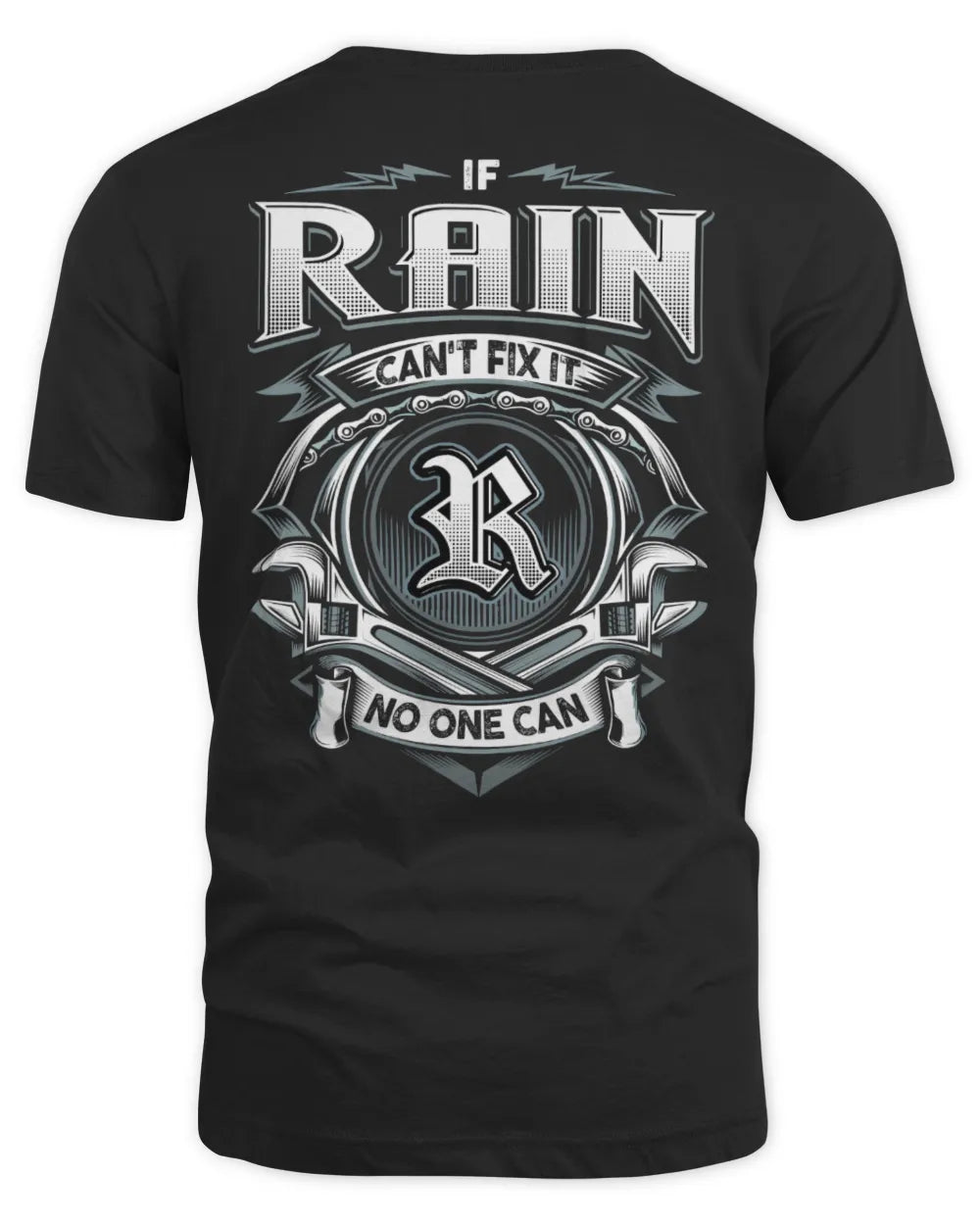 RAIN AP81-K4-626 - Personalized Ahmed Quote Apparel “If Ahmed Can't Fix It, No One Can”