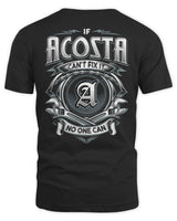 ACOSTA AP81-K4-626 - Personalized Ahmed Quote Apparel “If Ahmed Can't Fix It, No One Can” - Unisex Standard T-Shirt - Black