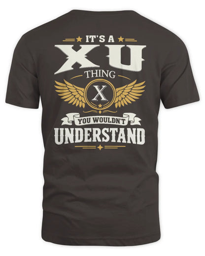 XU KT06-M008 It’s a [NAME] Thing – You Wouldn’t Understand | Personalized Vintage T-Shirt - Unisex Standard T-Shirt - Dark Chocolate