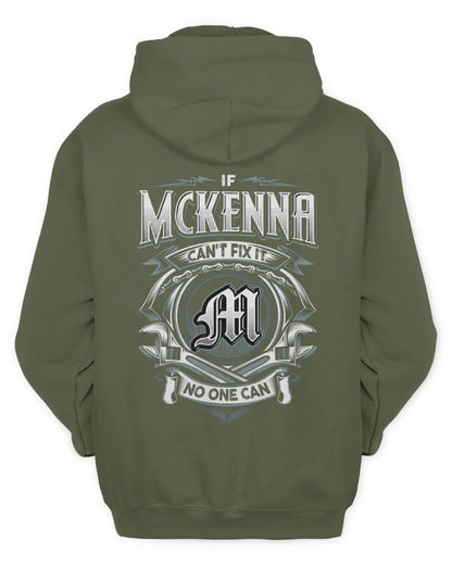 MCKENNA AP81-K4-626 - Personalized Ahmed Quote Apparel “If Ahmed Can't Fix It, No One Can” - Unisex Hoodie - Military Green