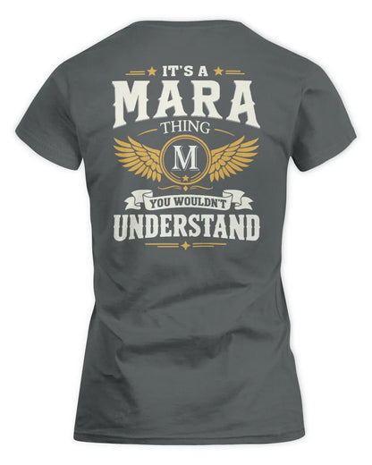 MARA KT06-M008 It’s a [NAME] Thing – You Wouldn’t Understand | Personalized Vintage T-Shirt - Women's Standard T-Shirt - Charcoal