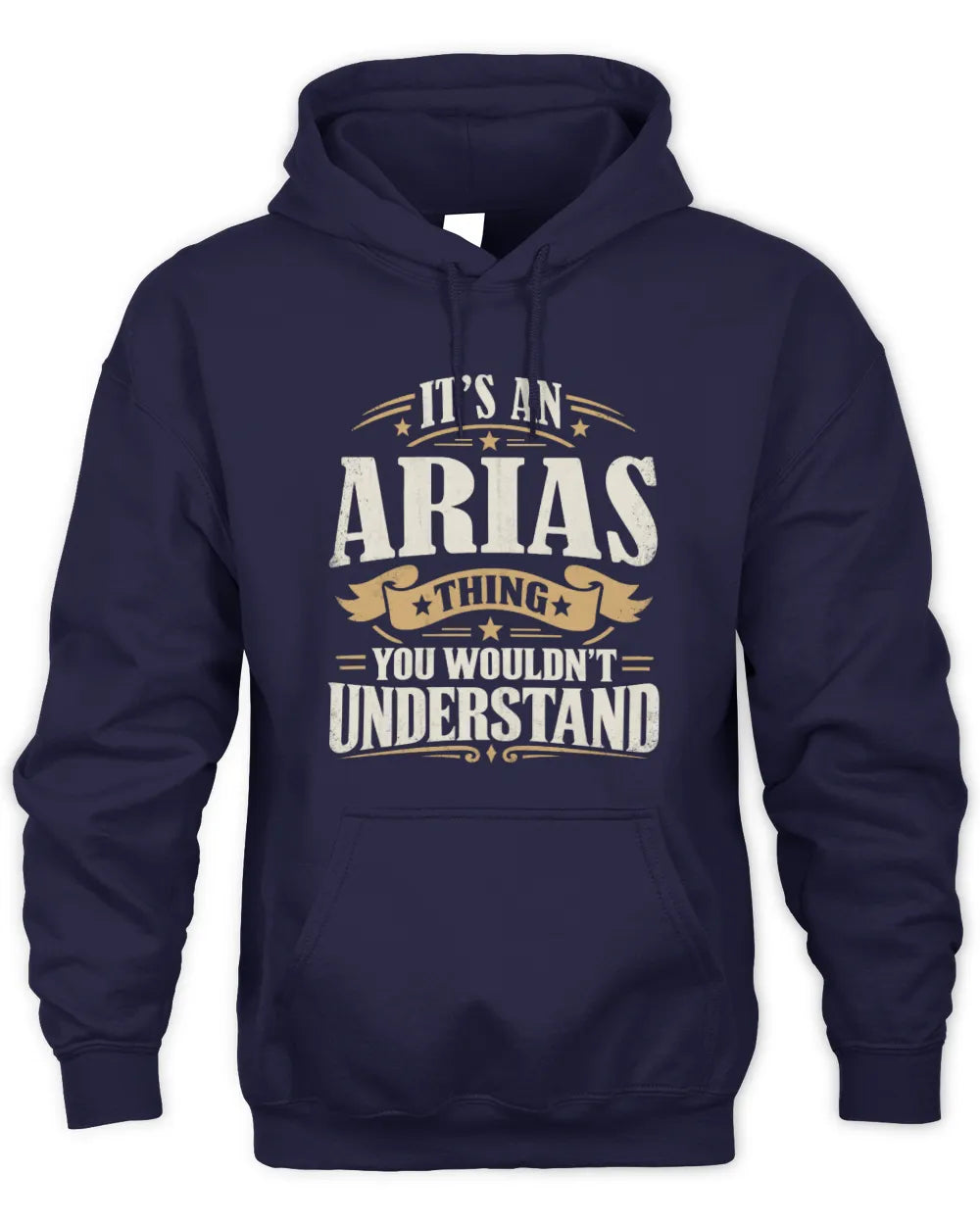 ARIAS P08 TH51 - Personalized “It’s a/an [NAME] Thing – You Wouldn’t Understand” Shirt - Unisex Hoodie - Navy