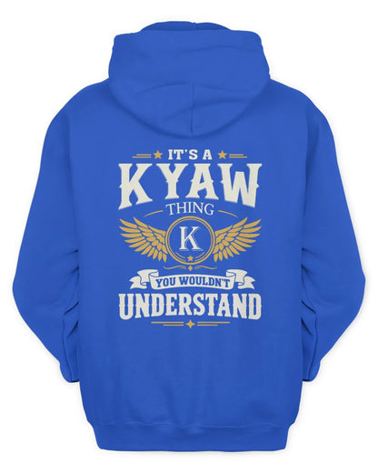 KYAW KT06-M008 It’s a [NAME] Thing – You Wouldn’t Understand | Personalized Vintage T-Shirt - Unisex Hoodie - Royal