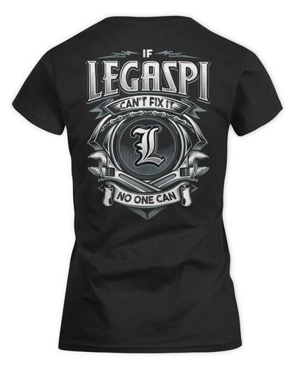 LEGASPI AP81-K4-626 - Personalized Ahmed Quote Apparel “If Ahmed Can't Fix It, No One Can” - Women's Standard T-Shirt - Black