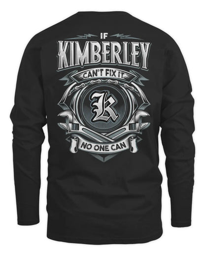 KIMBERLEY AP81-K4-626 - Personalized Ahmed Quote Apparel “If Ahmed Can't Fix It, No One Can” - Men's Long Sleeved T-Shirt - Black