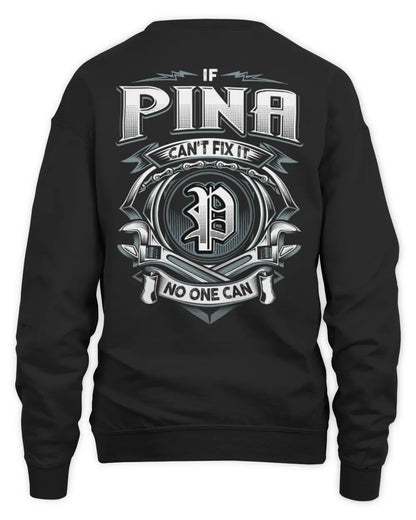 PINA AP81-K4-626 - Personalized Ahmed Quote Apparel “If Ahmed Can't Fix It, No One Can” - Unisex Sweatshirt - Black