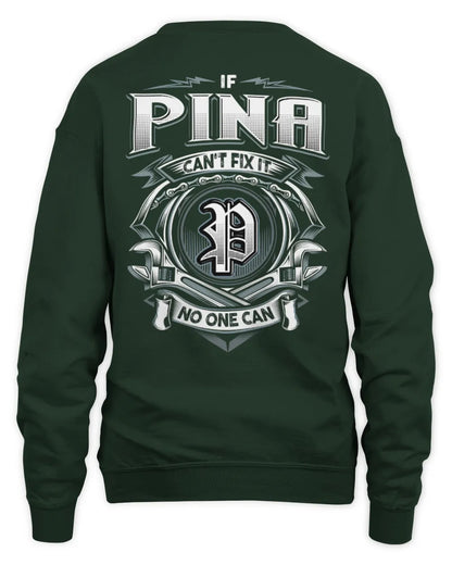 PINA AP81-K4-626 - Personalized Ahmed Quote Apparel “If Ahmed Can't Fix It, No One Can” - Unisex Sweatshirt - Forest Green