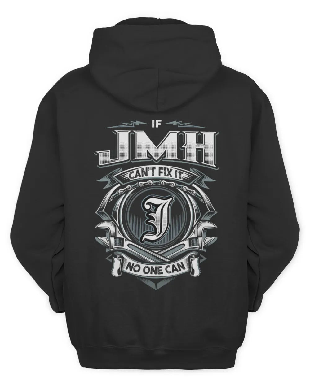 JMH AP81-K4-626 - Personalized Ahmed Quote Apparel “If Ahmed Can't Fix It, No One Can” - Unisex Hoodie - Black