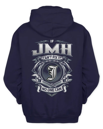 JMH AP81-K4-626 - Personalized Ahmed Quote Apparel “If Ahmed Can't Fix It, No One Can” - Unisex Hoodie - Navy