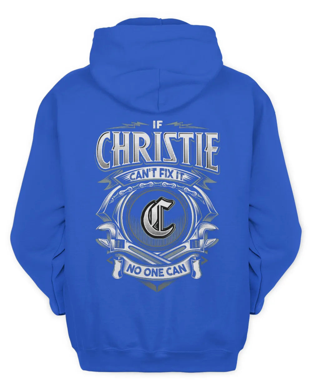 CHRISTIE AP81-K4-626 - Personalized Ahmed Quote Apparel “If Ahmed Can't Fix It, No One Can” - Unisex Hoodie - Royal