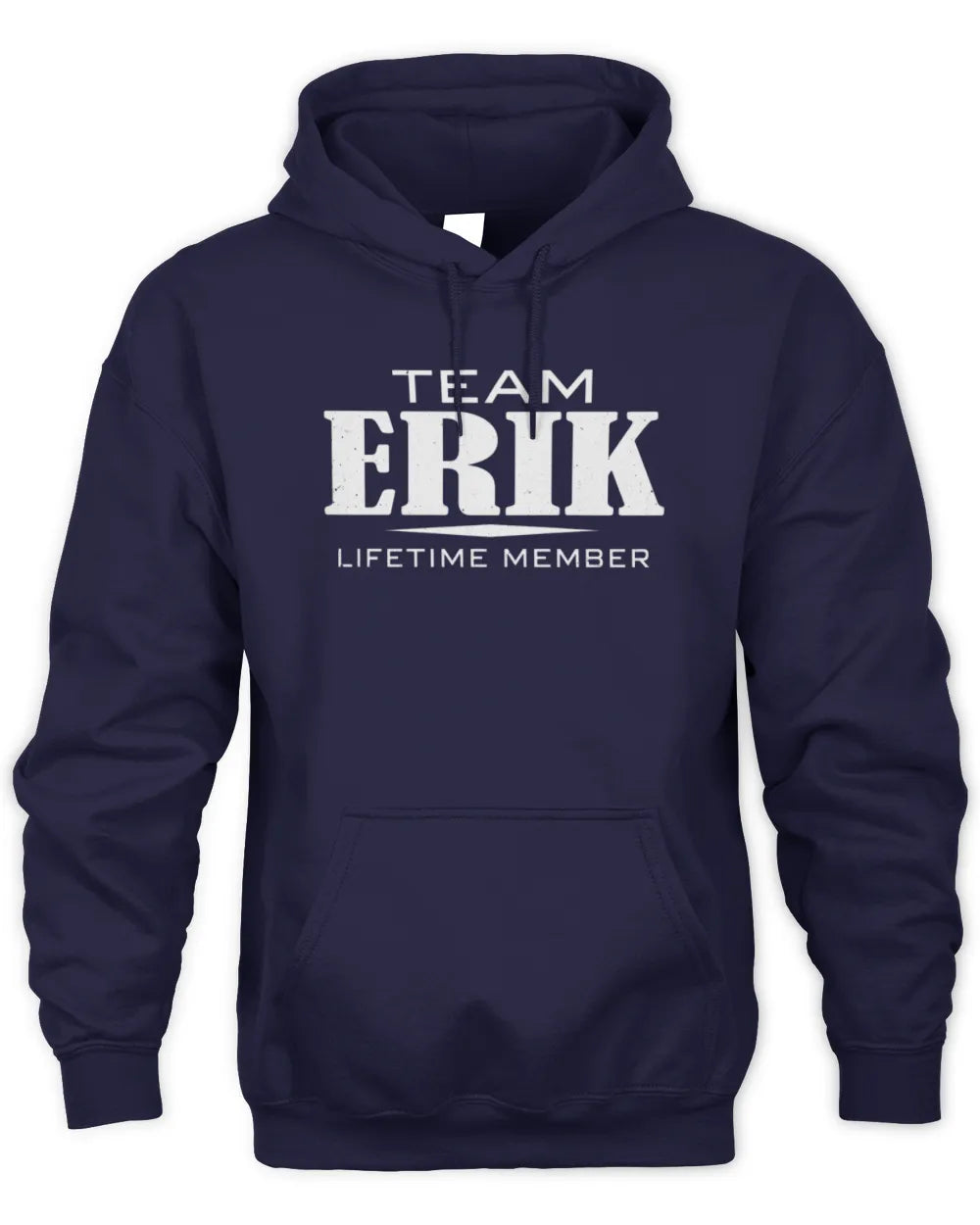 ERIK BL62-K4-128 - Personalized “Team NAME Lifetime Member” - Unisex Hoodie - Navy