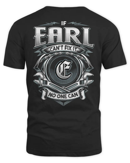 EARL AP81-K4-626 - Personalized Ahmed Quote Apparel “If Ahmed Can't Fix It, No One Can” - Unisex Standard T-Shirt - Black