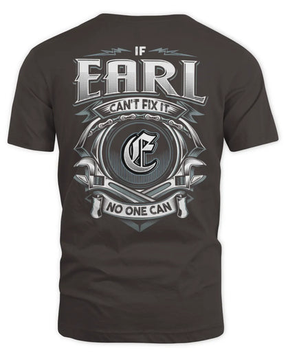 EARL AP81-K4-626 - Personalized Ahmed Quote Apparel “If Ahmed Can't Fix It, No One Can” - Unisex Standard T-Shirt - Dark Chocolate