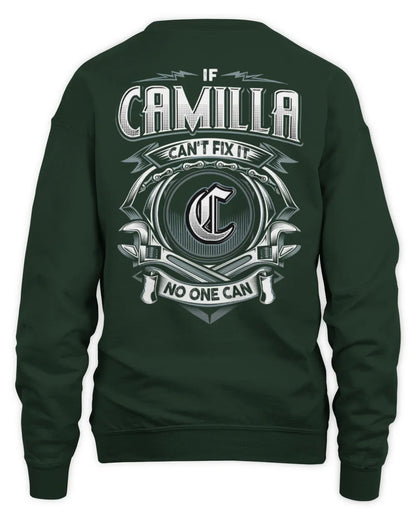 CAMILLA AP81-K4-626 - Personalized Ahmed Quote Apparel “If Ahmed Can't Fix It, No One Can” - Unisex Sweatshirt - Forest Green