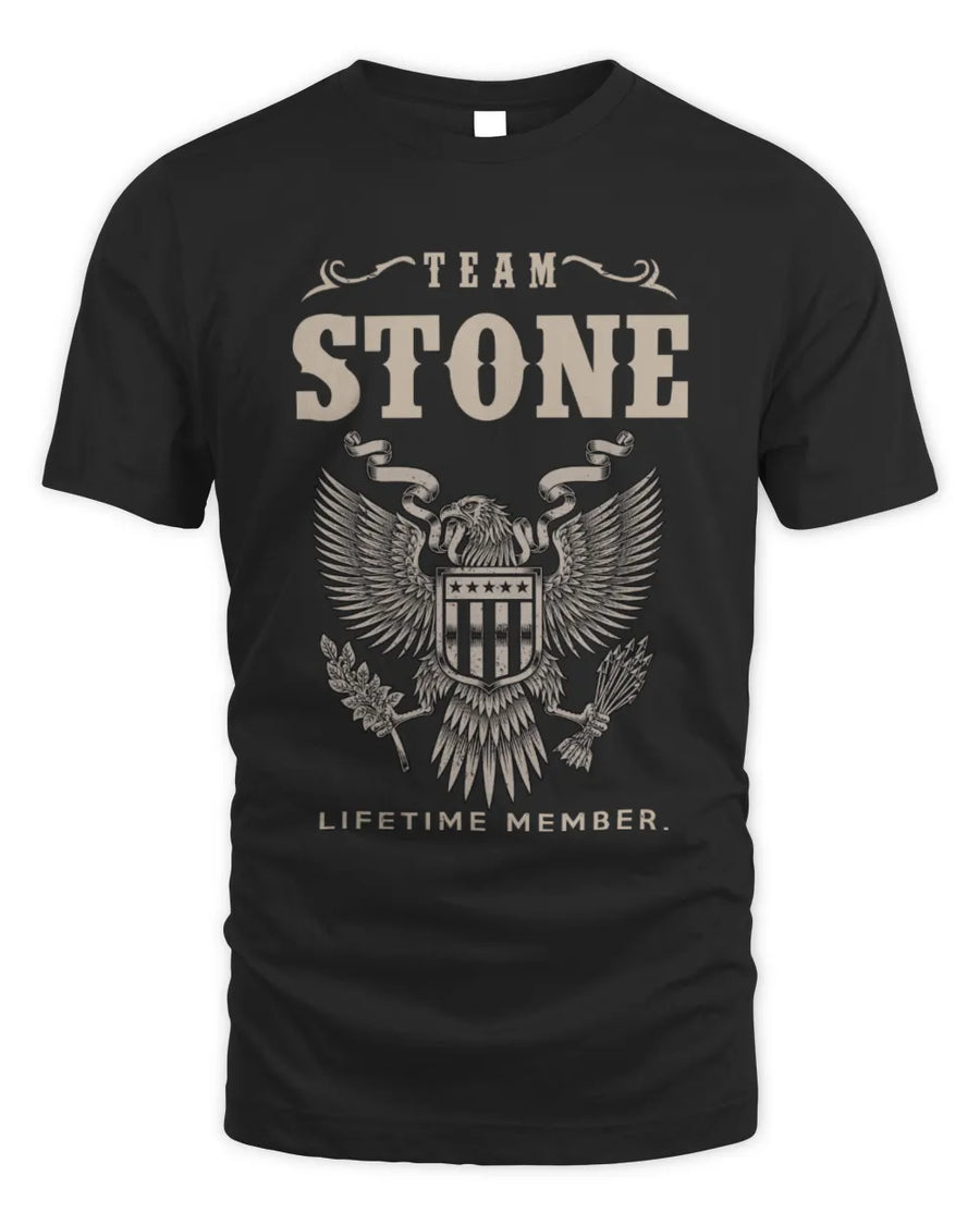 STONE TP06-K82 – Personalized Classic Style Apparel “Team NAME Lifetime Member”