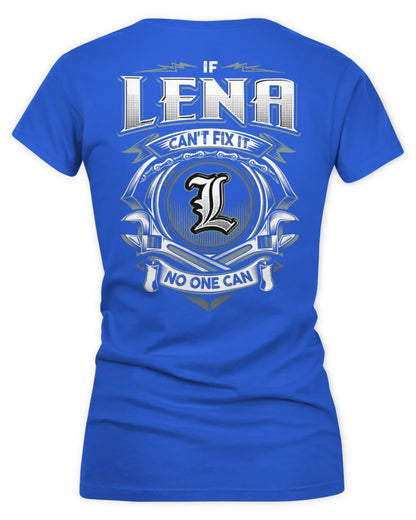 LENA AP81-K4-626 - Personalized Ahmed Quote Apparel “If Ahmed Can't Fix It, No One Can” - Women's V-Neck T-Shirt - Royal