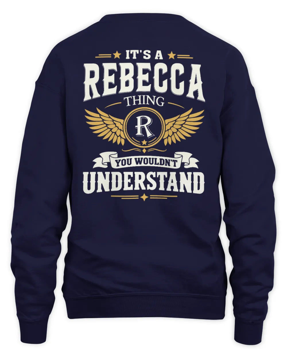 REBECCA KT06-M008 It’s a [NAME] Thing – You Wouldn’t Understand | Personalized Vintage T-Shirt - Unisex Sweatshirt - Navy