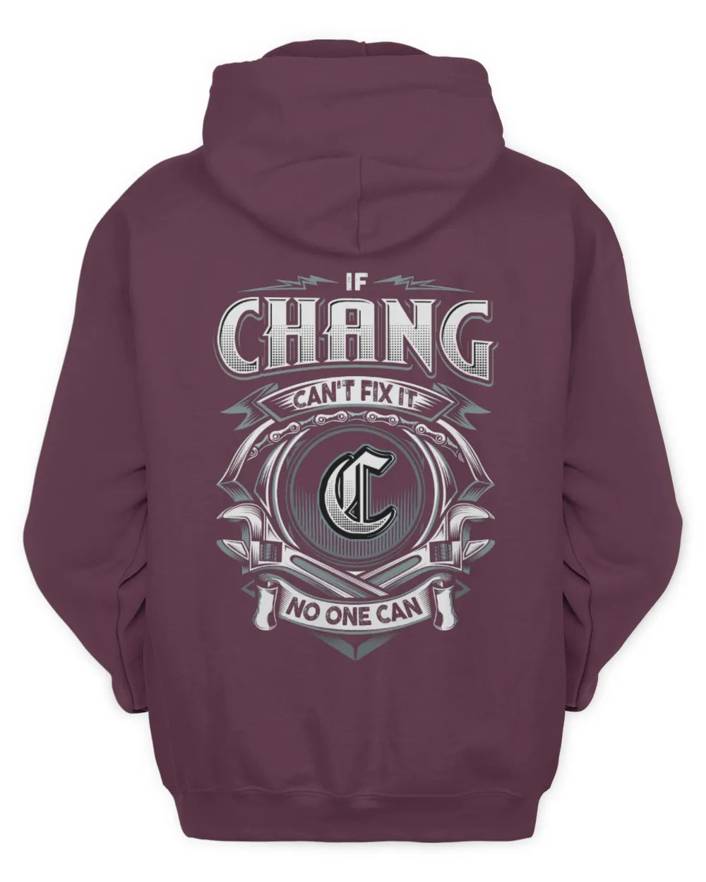 CHANG AP81-K4-626 - Personalized Ahmed Quote Apparel “If Ahmed Can't Fix It, No One Can” - Unisex Hoodie - Maroon