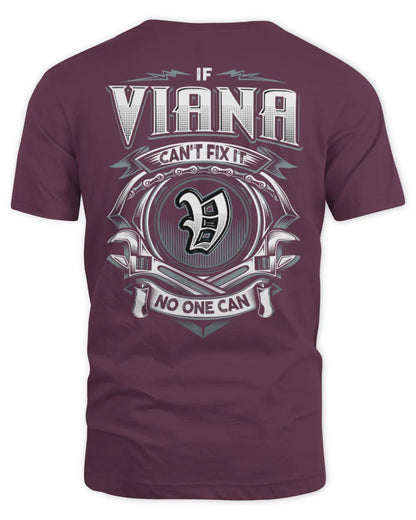 VIANA AP81-K4-626 - Personalized Ahmed Quote Apparel “If Ahmed Can't Fix It, No One Can” - Unisex Standard T-Shirt - Maroon