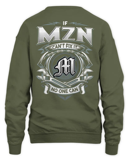MZN AP81-K4-626 - Personalized Ahmed Quote Apparel “If Ahmed Can't Fix It, No One Can” - Unisex Sweatshirt - Military Green