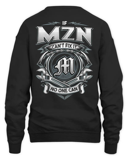 MZN AP81-K4-626 - Personalized Ahmed Quote Apparel “If Ahmed Can't Fix It, No One Can” - Unisex Sweatshirt - Black