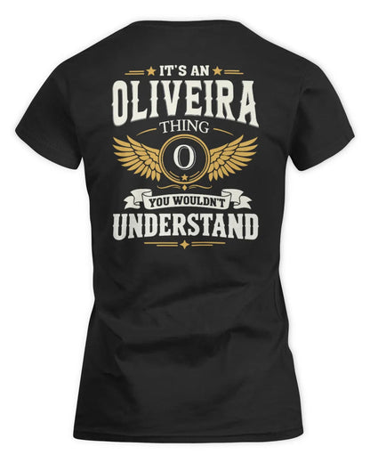 OLIVEIRA KT06-M008 It’s a [NAME] Thing – You Wouldn’t Understand | Personalized Vintage T-Shirt - Women's Standard T-Shirt - Black